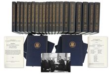 First Edition, 26 Volume Set of the Warren Commissions Report on the Assassination of John F. Kennedy